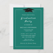 Cartes d'invitation pour la remise des diplômes - (Devant)
