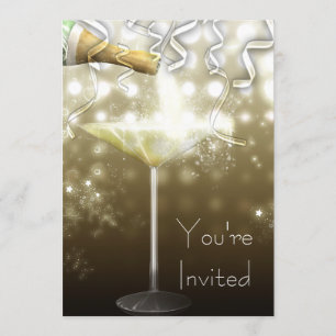 Cartes d'invitation pour la soirée du Nouvel An Ch