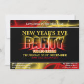 Cartes d'invitation pour la soirée du Nouvel An Li (Devant)