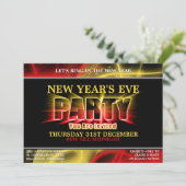 Cartes d'invitation pour la soirée du Nouvel An Li (Debout devant)