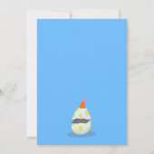Cartes d'invitation pour l'anniversaire de 4 ans a (Dos)