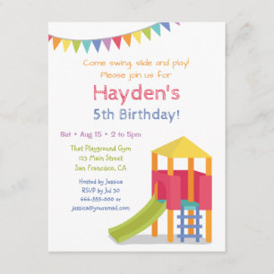 Cartes d'invitation pour l'anniversaire des enfant