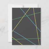 Cartes d'invitation pour l'anniversaire des garçon (Dos)