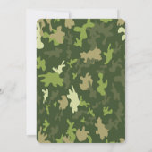 Cartes d'invitation pour l'armée (Dos)