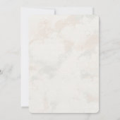 Cartes d'invitation pour le 1er anniversaire de la (Dos)