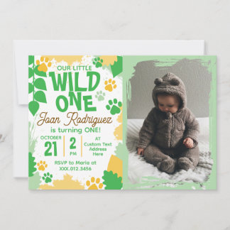 Cartes d'invitation pour le 1er anniversaire de Wi