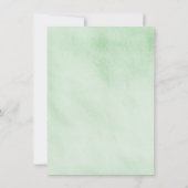 Cartes d'invitation pour le 1er anniversaire Triba (Dos)