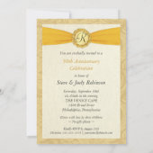 Cartes d'invitation pour le 50e anniversaire - Mon (Dos)