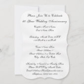 Cartes d'invitation pour le 60e anniversaire, modè (Dos)