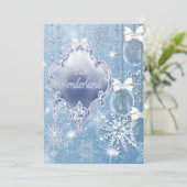 Cartes d'invitation pour le bal d'hiver Winter Won (Debout devant)