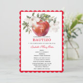 Cartes d'invitation pour le baptême et le premier (Debout devant)