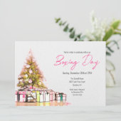 Cartes d'invitation pour le Boxing Day (Debout devant)