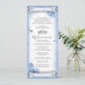 Cartes d'invitation pour le défilement d'anniversa (Debout devant)