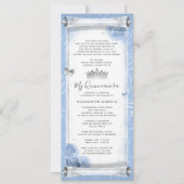 Cartes d'invitation pour le défilement d'anniversa (Devant)