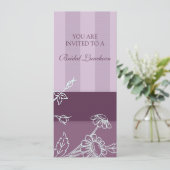 Cartes d'invitation pour le déjeuner de la mariée  (Debout devant)