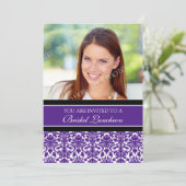 Cartes d'invitation pour le déjeuner de la mariée  (Debout devant)