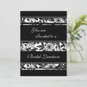 Cartes d'invitation pour le déjeuner de la mariée  (Debout devant)