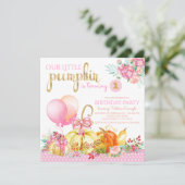 Cartes d'invitation pour le premier anniversaire d (Debout devant)