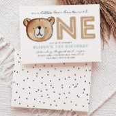 Cartes d'invitation pour le premier anniversaire d