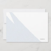 Cartes d'invitation pour le snowboard (Dos)