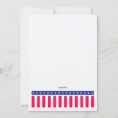 Cartes d'invitation pour l'élection 2  (Dos)