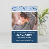 Cartes d'invitation pour les 14 ans d'un garçon Ph (Debout devant)