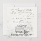 Cartes d'invitation pour les 25 ans de mariage - C (Dos)