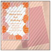 Cartes d'invitation pour les 2 ans d'Halloween cit