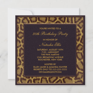 Cartes d'invitation pour les 30 ans de la fête du