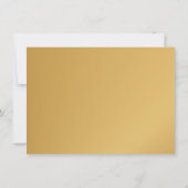 Cartes d'invitation pour les 50 ans de mariage (Dos)