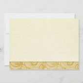 Cartes d'invitation pour les 50 ans de mariage - V (Dos)