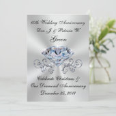 Cartes d'invitation pour les 60 ans de commandes s (Debout devant)