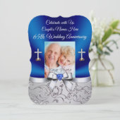 Cartes d'invitation pour les 65 ans de mariage de (Debout devant)