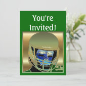 Cartes d'invitation pour les enfants de football (Debout devant)