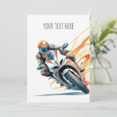 Cartes d'invitation pour les enfants pour un évène (Debout devant)