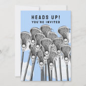 Cartes d'invitation pour l'événement d'équipe de f (Devant)