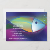 Cartes d'invitation pour l'exposition de la galeri (Dos)