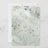 Cartes d'invitation pour l'inauguration d'une mais (Dos)