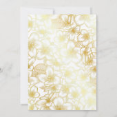 Cartes d'invitation pour mariage (Dos)