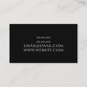 Cartes d'invitation pour mariage Designer (Dos)