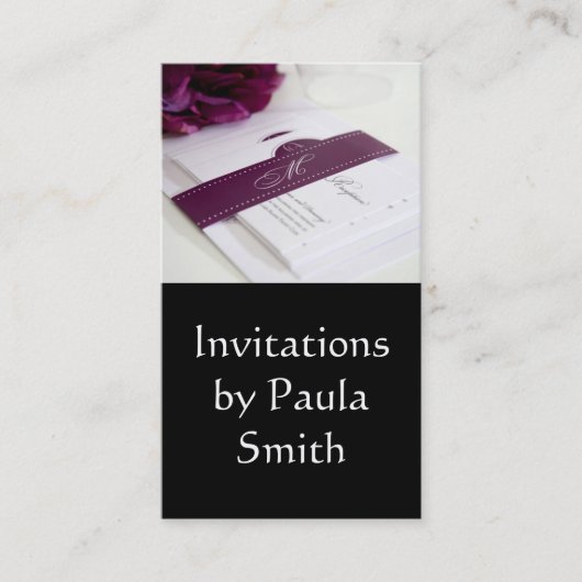 Cartes d'invitation pour mariage Designer (Devant)