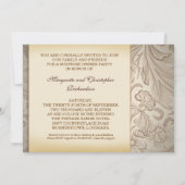 Cartes d'invitation pour photos d'anniversaire de (Dos)