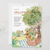 Cartes d'invitation pour pique-nique (Devant)