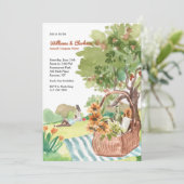 Cartes d'invitation pour pique-nique (Debout devant)