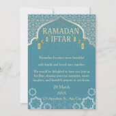 Cartes d'invitation pour Ramadan Moubarak – Iftar  (Devant)