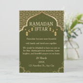 Cartes d'invitation pour Ramadan Mubarak – Iftar d (Debout devant)
