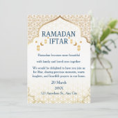 Cartes d'invitation pour Ramadan Mubarak – Iftar f (Debout devant)