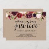 Cartes d'invitation pour réception de mariage cham (Devant / Derrière)