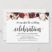 Cartes d'invitation pour réception de mariage cham (Devant)