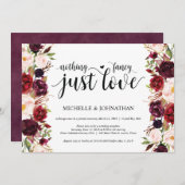 Cartes d'invitation pour réception de mariage cham (Devant / Derrière)